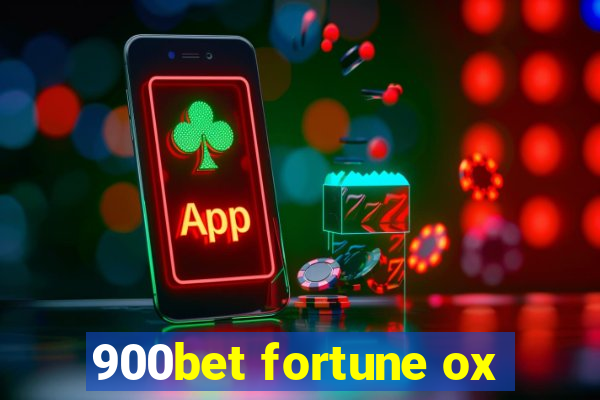 900bet fortune ox